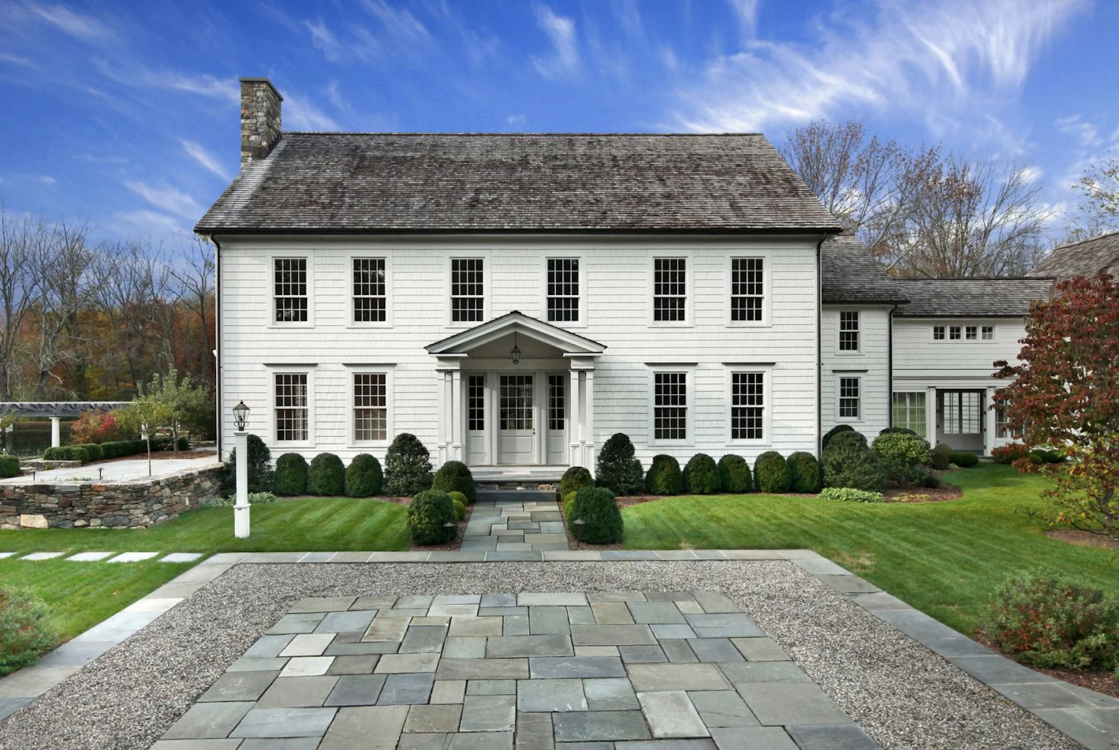 Traditional Colonial Custom Builder Built