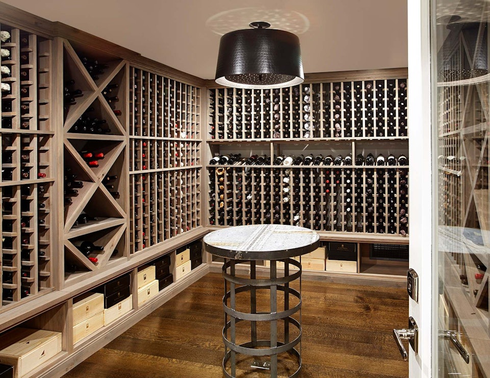 Luxury Custom Wine Room